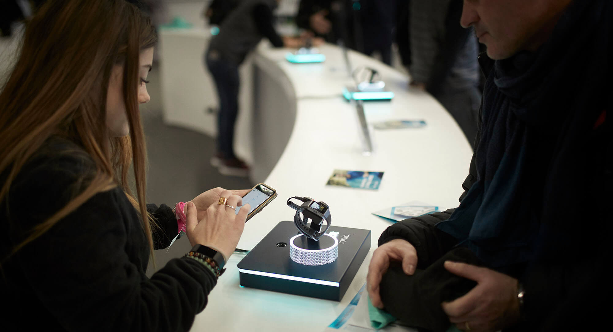 Stand traversant au Semi-Marathon de Paris